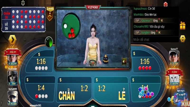 Phiên bản Lode88 Xóc Đĩa live casino rất chân thực