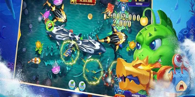 Thế giới bắn cá Arcade cổ điển thu hút người tham gia