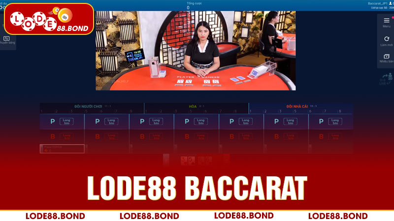 Lode88 baccarat - Tìm hiểu cụ thể luật game và cách rút bài