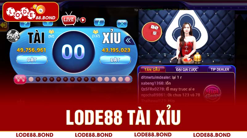 Lode88 tài xỉu – Sự lựa chọn hoàn hảo nhất cho dân cá cược